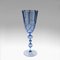Large Chalice with Blue Decoration by Artistica Barovier, 1920s, Italy 3