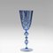 Large Chalice with Blue Decoration by Artistica Barovier, 1920s, Italy 4
