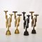 Brutalist Candelabras, Set of 4 3