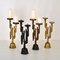 Brutalist Candelabras, Set of 4 2