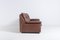Buffalo Leather Ds 66 2-Seats Sofa with Poof from De Sede 7
