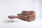 Buffalo Leather Ds 66 2-Seats Sofa with Poof from De Sede 2