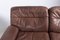 Buffalo Leather Ds 66 2-Seats Sofa with Poof from De Sede 5