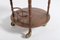 Mid-Century Italian Walnut Serving Trolley Bar Cart, 1950s 7