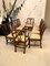 Antique Mahogany Dining Chairs, Set of 10 19