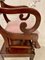 Antique William IV Mahogany Child’s Armchair and Stand 2