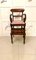 Antique William IV Mahogany Child’s Armchair and Stand 3