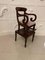 Antique William IV Mahogany Child’s Armchair and Stand, Image 6