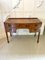 Antique Edwardian Inlaid Figured Mahogany Side Table 12