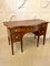 Antique George III Mahogany Serpentine Shaped Side Table, Image 4
