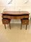 Antique George III Mahogany Serpentine Shaped Side Table 5