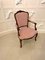 Antique French Louis XV Carved Walnut Armchairs, Set of 2, Image 6