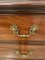 Antique George III Figured Mahogany Tall Chest of Five Drawers, Image 3