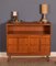 Mobile TV in teak con gambe a forcina di Nathan Furniture, anni '60, Immagine 4