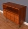 Mobile TV in teak con gambe a forcina di Nathan Furniture, anni '60, Immagine 2