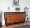 Mid-Century Italian Burl Walnut, Brass & Bronze Chest of Drawers 6