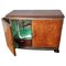 Italienischer Mid-Century Barschrank aus Nusswurzelholz & Spiegelmosaik von Paolo Buffa, 1950er 1