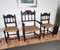 Mid-Century Italian Carved Wood & Cord Woven Rope Chairs, 1950s, Set of 2 9