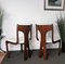 Mid-Century Modern Italian Newly Upholstered Dining Chairs by Paolo Buffa, 1950s, Set of 4 7