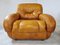 Vintage Leather Club Chairs, 1950s, Set of 4, Image 5