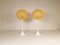 Mid-Century B-024 Table Lamps from Bergboms, Sweden, 1960s, Set of 2 3