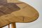 Mid-Century Swedish Side Table with Inlays, Image 9