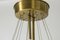 Brass Chandelier Lamp by His Mountain Stream 10