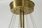 Brass Chandelier Lamp by His Mountain Stream, Image 10