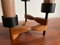 Danish Mid-Century Modern Teakwood Candleholder 6