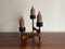 Danish Mid-Century Modern Teakwood Candleholder 3