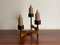 Danish Mid-Century Modern Teakwood Candleholder, Image 5