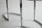 Carrara Marble Console Table with Chrome Legs by Vittorio Introini, Italy, 1970s 10