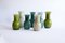 Large Murano Glass Olive Green by Aureliano Toso, Italy, 2000, Image 6