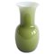 Large Murano Glass Olive Green by Aureliano Toso, Italy, 2000 1