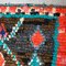 Vintage Moroccan Multicolored Hand-Knotted Berber Boucherouite Rug 6