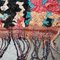 Mehrfarbiger handgeknüpfter marokkanischer Vintage Berber Boucherouite Teppich 5