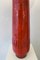 Large Mid-Century Red Ceramic Lamp, 1950s, Image 6