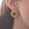 Vintage 18k Gold Earrings, 1970s, Image 2