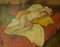 Dorothy King, The Model Asleep, 1940, Oil on Canvas, Framed 1
