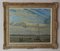 William Henry Innes, Moored Sailing Boat, 1950s, Oil on Board, Framed 2