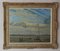 William Henry Innes, Moored Sailing Boat, 1950s, Oil on Board, Framed, Image 2