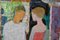 Frank Hill, the Garden Party, 1970, Impressionist Oil 4