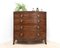 Antique Georgian Mahogany Bow Front Chest of Drawers, 19th Century 9