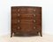 Antique Georgian Mahogany Bow Front Chest of Drawers, 19th Century 1