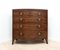 Antique Georgian Mahogany Bow Front Chest of Drawers, 19th Century 10