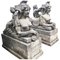 Italienische Sphinx Kalkstein Statuen, 1970, 2er Set 1