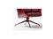 Walnut Plywood & Granat Upholstery Lounge Armchair by Jaime Hayon 6