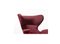 Walnut Plywood & Granat Upholstery Lounge Armchair by Jaime Hayon 4
