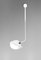 Mid-Century Modern White Curved Bibliothèque Ceiling Lamp by Serge Mouille, Image 2