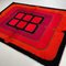 Pop Art Danish Wool Rya Rug Tapestry by Verner Panton for Hojer Eksport Wilton, 1970s 11